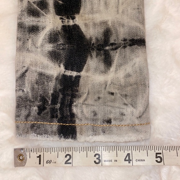 Rock Revival Moto Jeans Cladelle Size 24 New without Tags Exc Condition - Picture 15 of 16